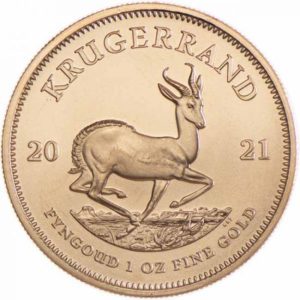Investiční zlatá mince, Krugerrand 1OZ 2021